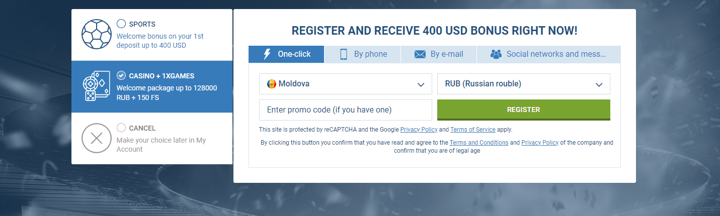 No Deposit Bonus on Registration