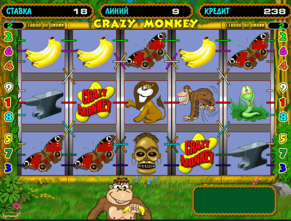 crazy monkey slot machines for android